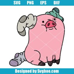 Gravity Falls Waddles Inspired Svg