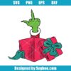Grinch Middle Finger Svg