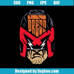 Judge Dredd Face Svg