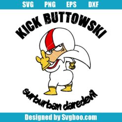 Kick Buttowski Surburban Daredevil Svg