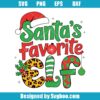 Santa's Favorite Elf Svg
