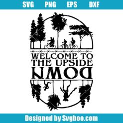 Stranger Things Inspired Svg