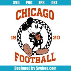 Chicago Football Svg