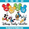Disney Family Vacation 2026 Svg