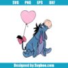 Eeyore Valentine's Day Svg