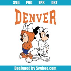 Mickey Dever Football Couple Svg