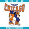 Mickey Minnie Chicago Football Couple Svg
