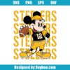 Mickey Mouse Pittsburgh Football Svg