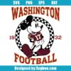 Mickey Washington Football Svg