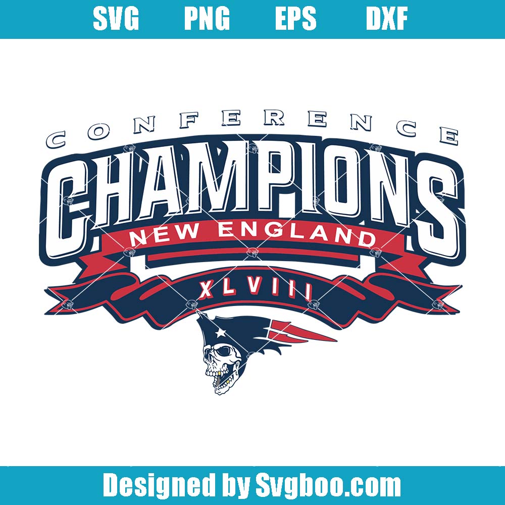 New England Football Champs Svg, Football Fan Svg, Game Day Svg New England Football Champs Svg