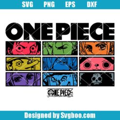 One Piece Character Eyes Svg
