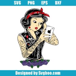 Princess Collection Tattoo Svg