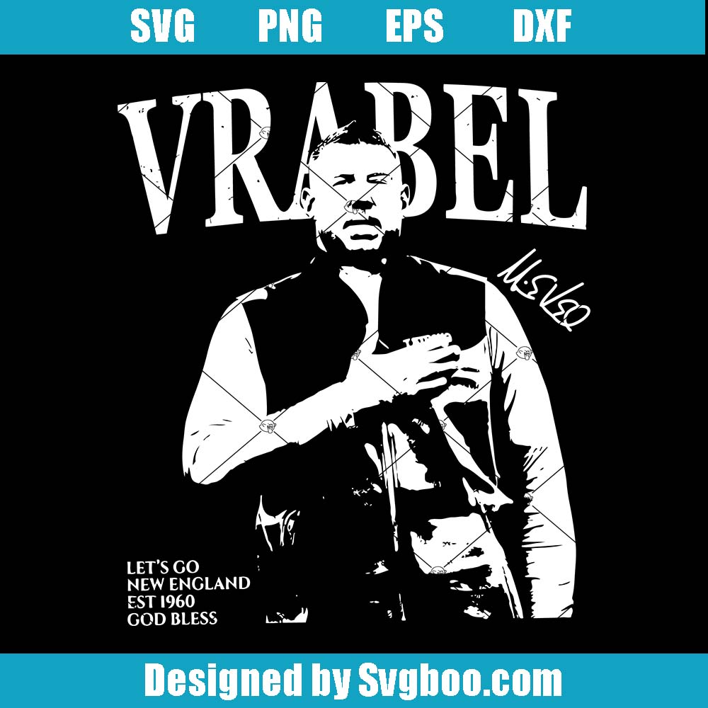 Retro Vrabel Rap Svg, Football Season Svg, England Football Fans Svg