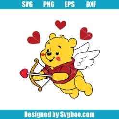 Winnie The Pooh Cupid Svg