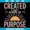 Created With A Purpose Svg,