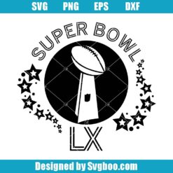 Super Bowl Lx Svg