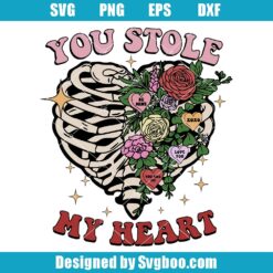 You Stole y Heart Svg