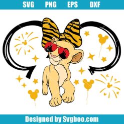 Cute Lion Svg