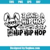 Hip Hop Easter Bunny Svg