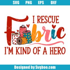 I Rescue Fabric Svg