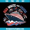 Red White And Cruise Svg