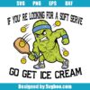 Soft Serve Go Get Ice Cream Quote Svg