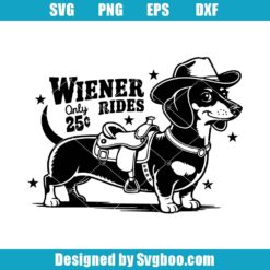 Wiener Rides Only 25 Cents Svg