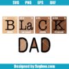 Black Dad Symbols Svg