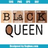 Black Queen Symbols Svg