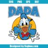 Dada Donald Duck And Family Svg