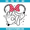 Disney Minnie Six Seven Svg