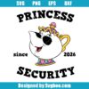 Disney Princess Security Svg