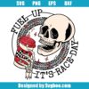 Fuel Up Race Day Skull Svg