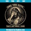Funny Jesus Svg