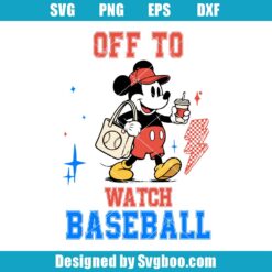 Funny Mickey Svg