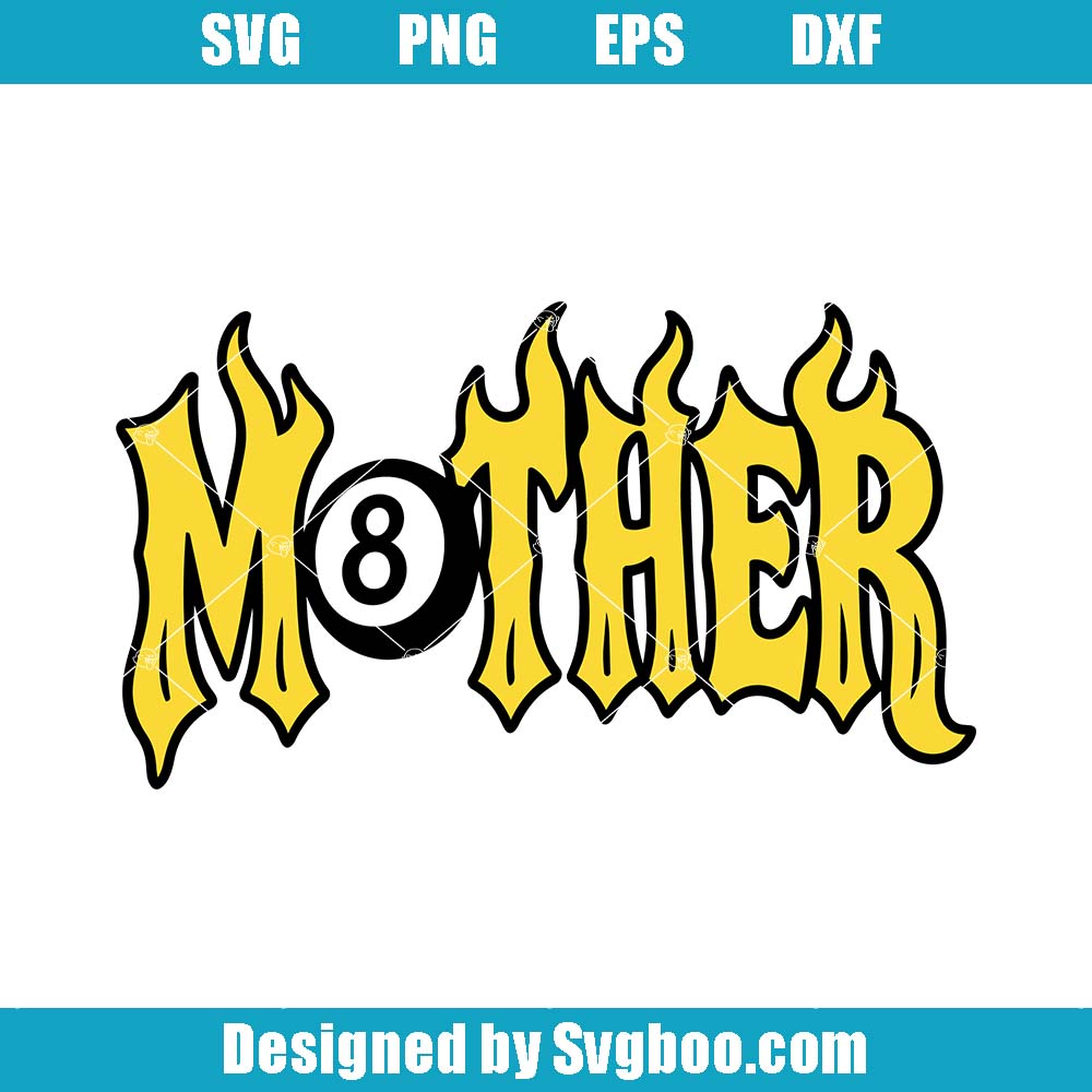 Mama Lucky Svg, Funny Lucky Mom Svg, Pool Ball Mom Svg