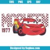 Mc Queen Cars Disney Pixar Svg