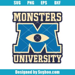 Monsters University Logo Svg