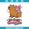 No Deep Thoughts Svg