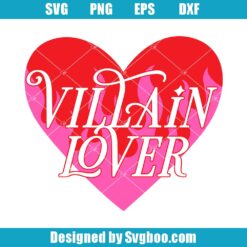 Villain Lover Svg