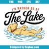 Dog Summer Lake Life Svg