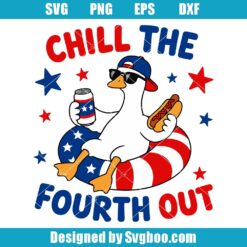 Goose Chill The Fourth Out Svg