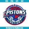 Pistons Nation Logo Svg