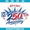 USA 250th Anniversary Svg