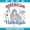 American Hallelujah Svg