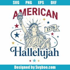 American Hallelujah Svg