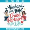 Husband And Wife Cruise Partners Svg