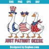 Patriotic Geese Svg