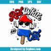 Red White And Cool Svg