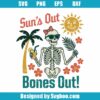 Retro Skeleton Summer Svg